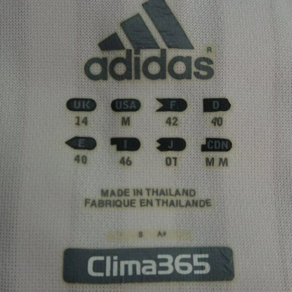 Adidas Clima365 Climalite Salmon/White Tank Top Medium - Picture 4 of 7